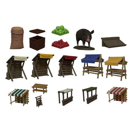 WizKids Dungeon Dressings: Merchant's Row Set