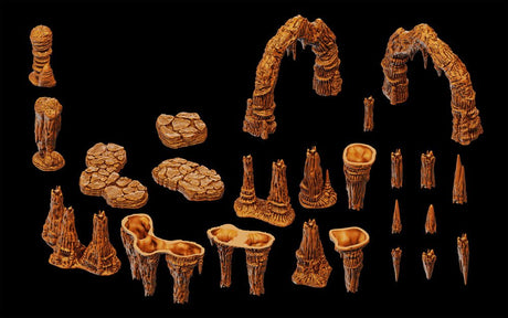 WarLock Tiles: Stalactites & Stalactites Accessory by WizKids