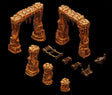 WarLock Tiles Accessory: Dripstone Bridges - Wizkids
