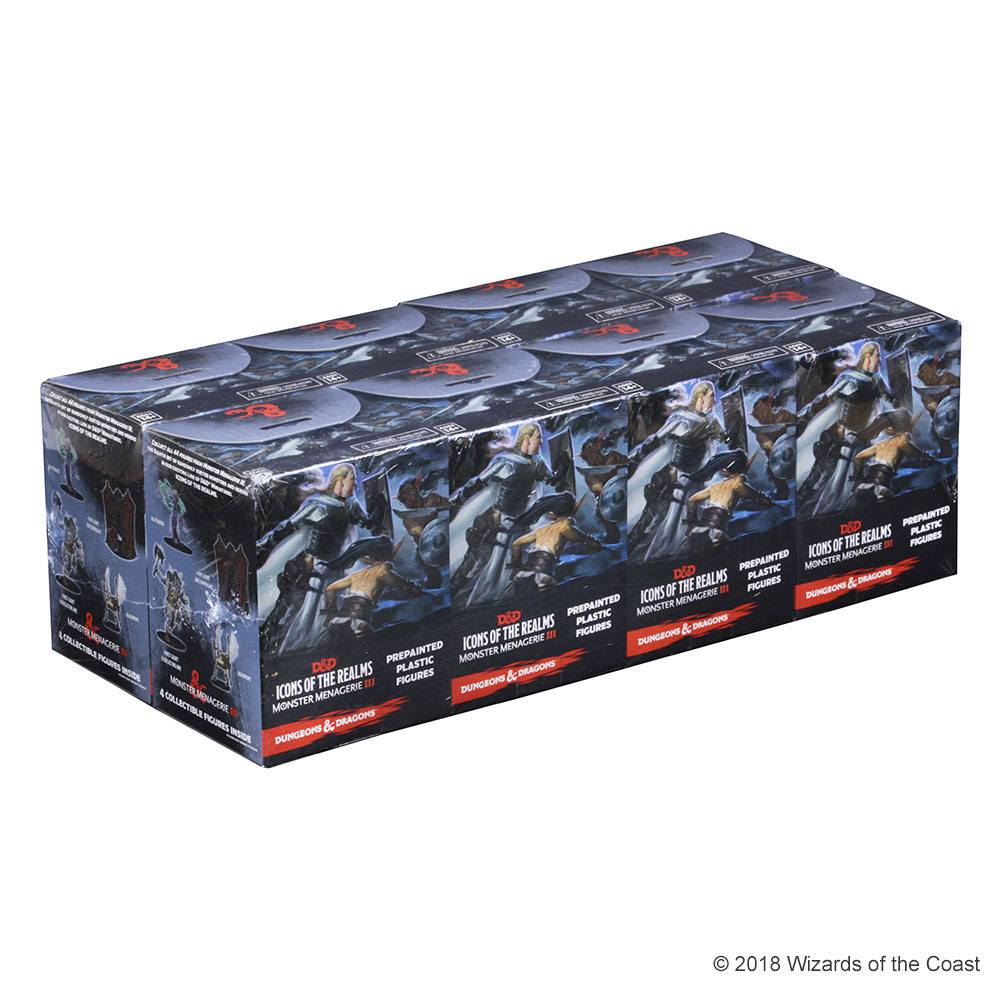 D&D Icons of the Realms: Monster Menagerie 3 Booster Brick (8 Packs)