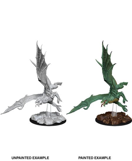 D&D Nolzur's Marvelous Miniatures: Unpainted Young Bronze Dragon