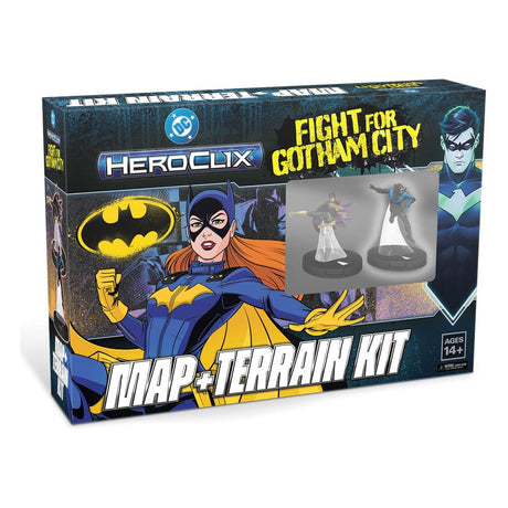 DC Comics HeroClix: Gotham City Battle Map & Terrain Kit