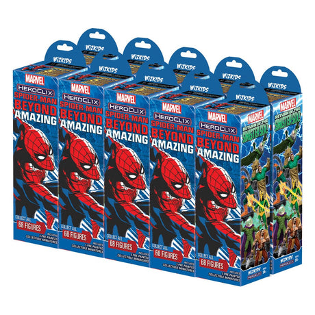 Marvel HeroClix: Spider-Man Beyond Amazing Booster Brick Set of 10