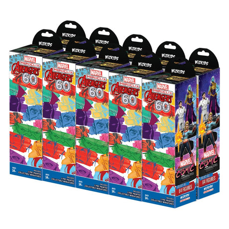 Marvel HeroClix: Avengers 60th Anniversary Booster Brick Set