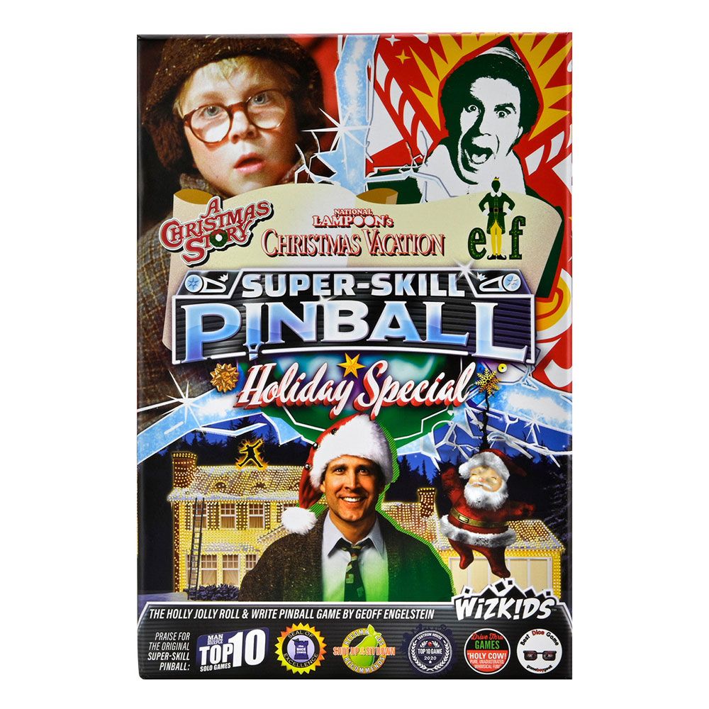 Super-Skill Pinball: Holiday Special Board Game - English Version