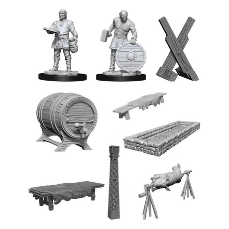 WizKids Deep Cuts: Unpainted Miniatures Vikings Set