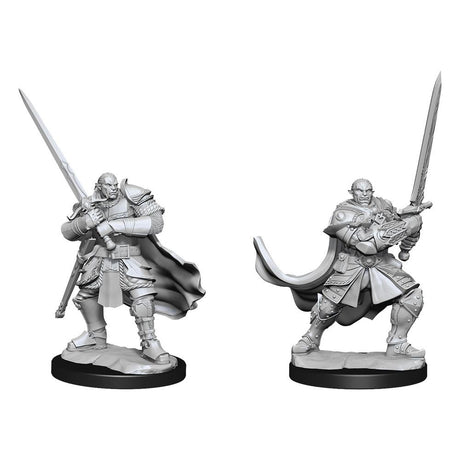 D&D Nolzur's Marvelous Unpainted Miniatures: Half-Orc Paladin Male
