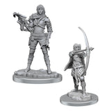WizKids 2-Pack Human Rogue Deep Cuts Unpainted Miniatures