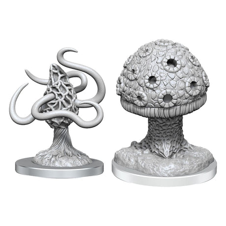 D&D Nolzur's Unpainted Minis: Shrieker & Violet Fungus 2-Pack