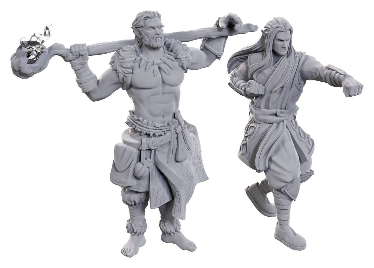 D&D Nolzur's Unpainted Miniatures 2-Pack: Archdruid & Martial Arts Adept