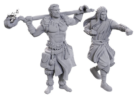 D&D Nolzur's Unpainted Miniatures 2-Pack: Archdruid & Martial Arts Adept