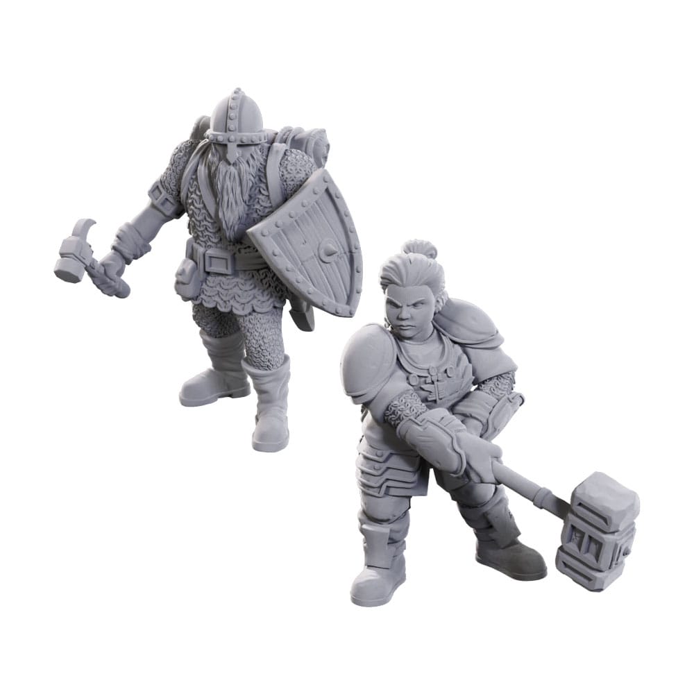 D&D 50th Anniversary Limited Edition Miniature Dwarves 2-Pack