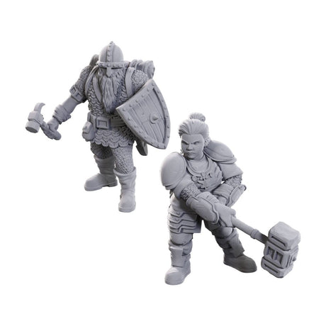 D&D 50th Anniversary Limited Edition Miniature Dwarves 2-Pack