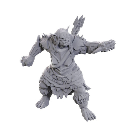 Pathfinder Battles: Deep Cuts Orc Brute Unpainted Miniature