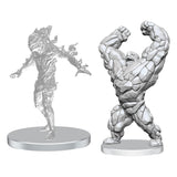 Wizkids Pathfinder Deep Cuts: Living Landslide & Wildfire Miniatures