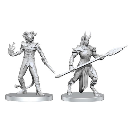 Pathfinder Deep Cuts: Vordine & Pitborn Rogue Unpainted Miniatures