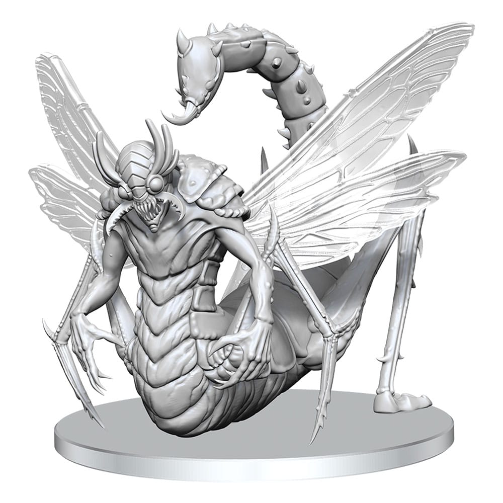 Pathfinder Deep Cuts Unpainted Miniature: Derakni (Locust Demon)