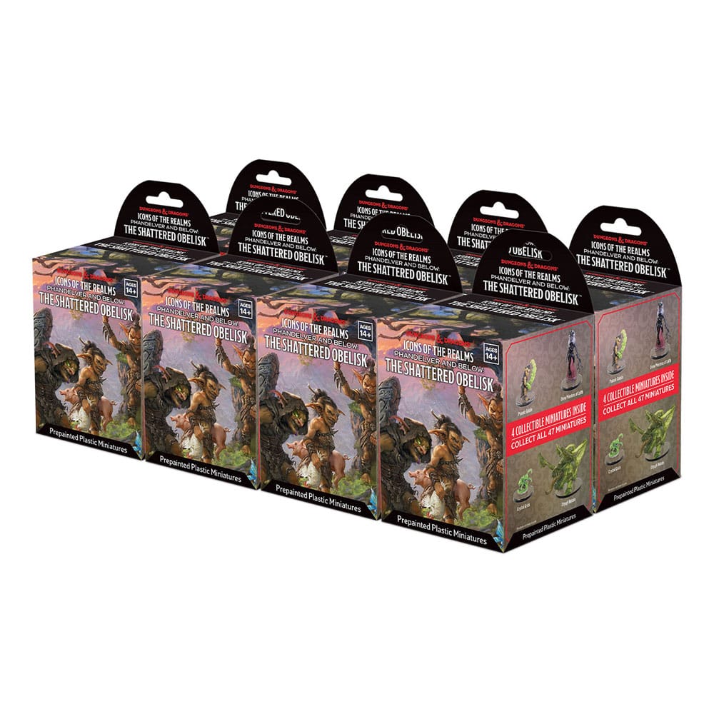 D&D Icons of the Realms: The Shattered Obelisk Set #29 Booster Brick (8)