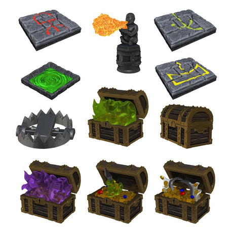 WizKids Dungeon Dressings: Traps - Devilish Devices Set