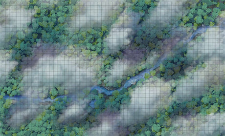 D&D Icons of the Realms: Premium Sky Battle Mat by WizKids