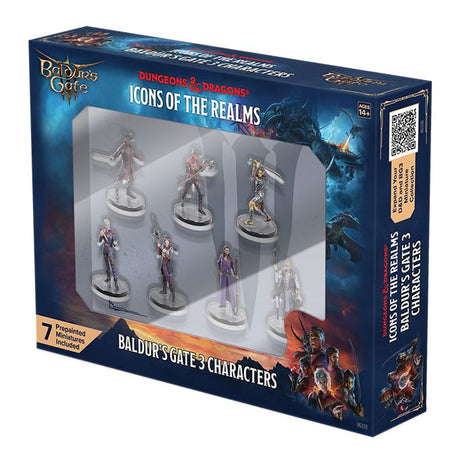 D&D Icons of the Realms: Baldur's Gate 3 - Character Box Set