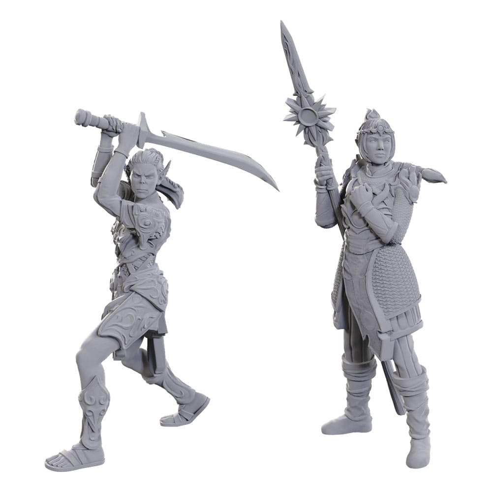 D&D Nolzur's Marvelous Miniatures: Lae'zel & Shadowheart