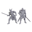 D&D Nolzur's Miniatures Ulder Ravengard & Zevlor Set