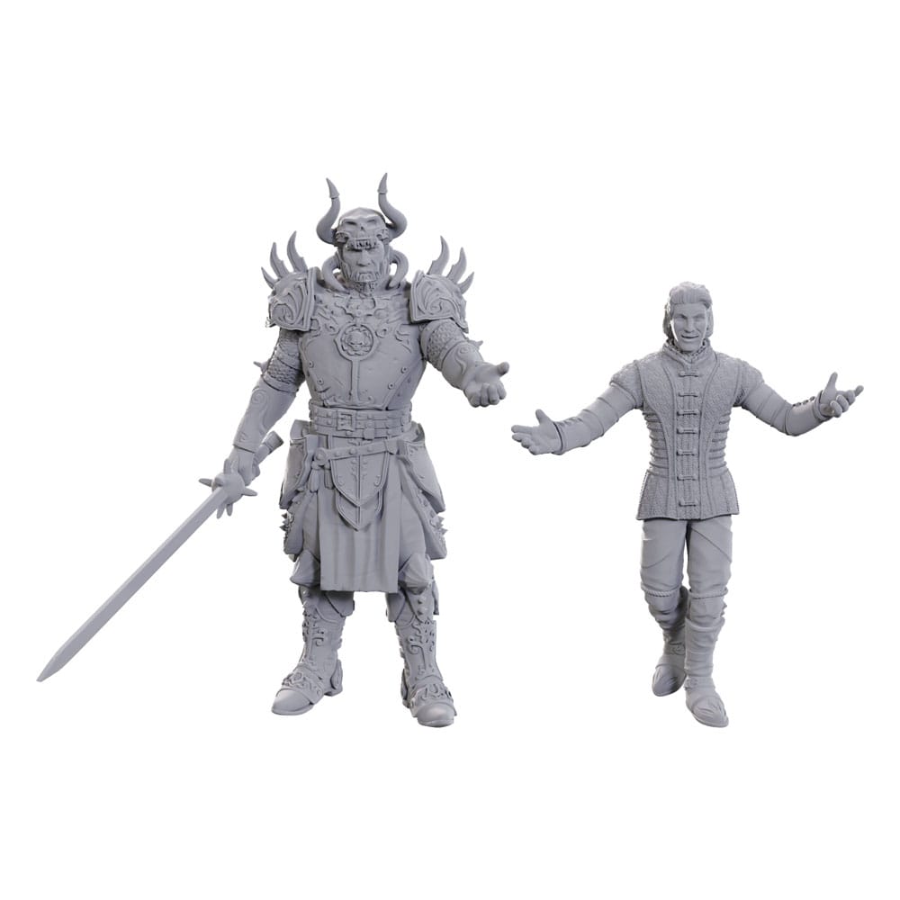 D&D Nolzur's Unpainted Miniatures: Sarevok Anchev & Raphael