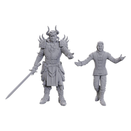 D&D Nolzur's Unpainted Miniatures: Sarevok Anchev & Raphael