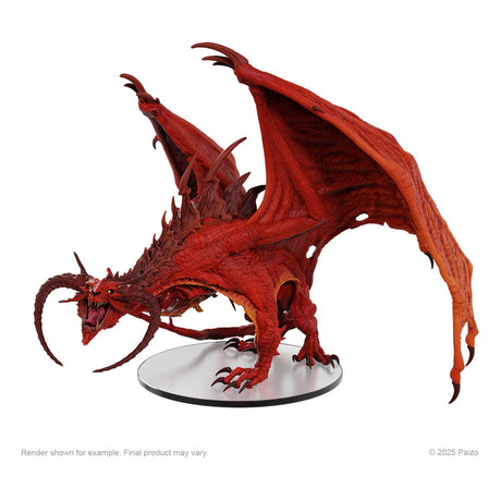 Pathfinder Battles Diabolic Dragon 18cm Pre-Painted Miniature