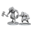 Pathfinder Deep Cuts Unpainted Miniatures: Werewolf & Wereboar