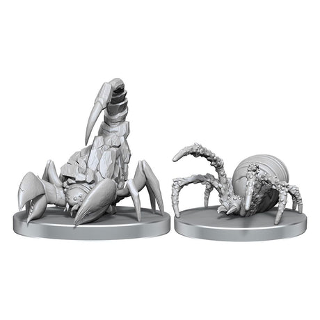 Pathfinder Deep Cuts: Cave Scorpion & Hunting Spider Miniatures
