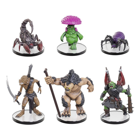 Pathfinder Battles: Cave Lurkers Pre-Painted Miniatures 6-Pack Boxed Set