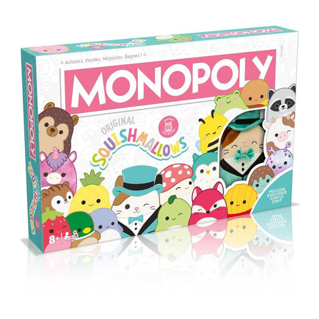 Monopoly Squishmallows French Edition - Plushie Board Game