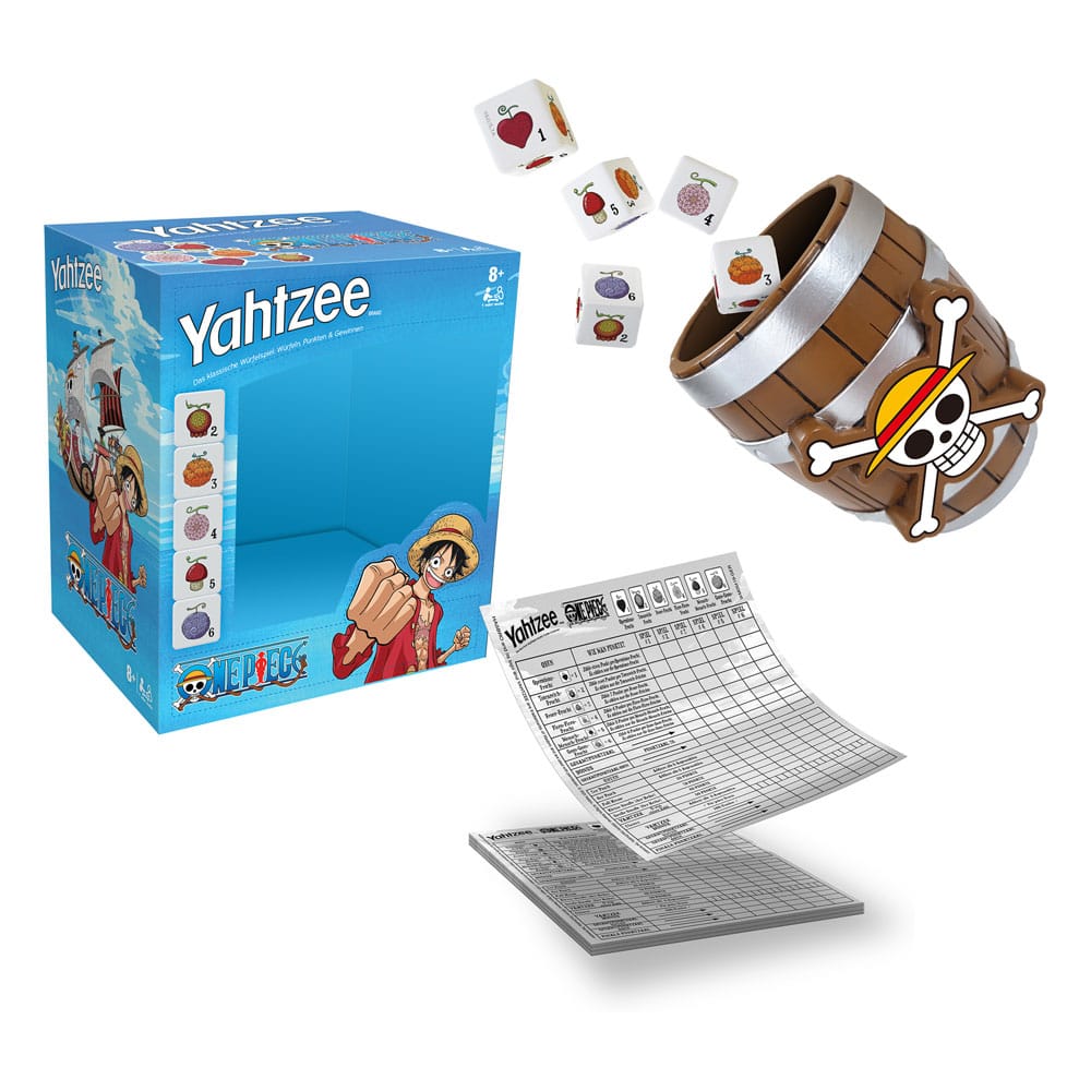One Piece Yahtzee Game - German Edition