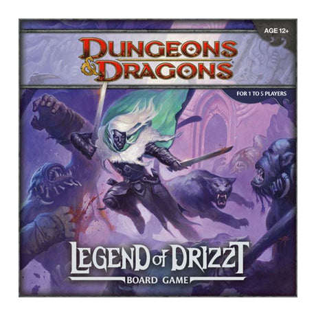 Dungeons & Dragons: The Legend of Drizzt Board Game - English Edition