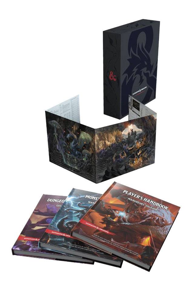 Dungeons & Dragons RPG Core Rulebooks Gift Set - Spanish Edition