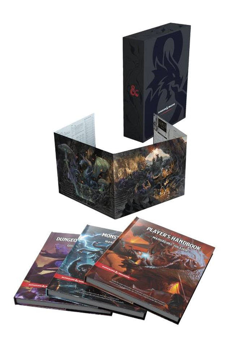 Dungeons & Dragons RPG Core Rulebooks Gift Set - Spanish Edition