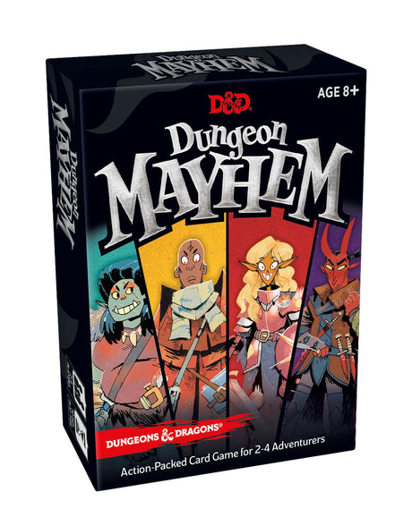 Dungeons & Dragons Dungeon Mayhem Card Game - French Edition