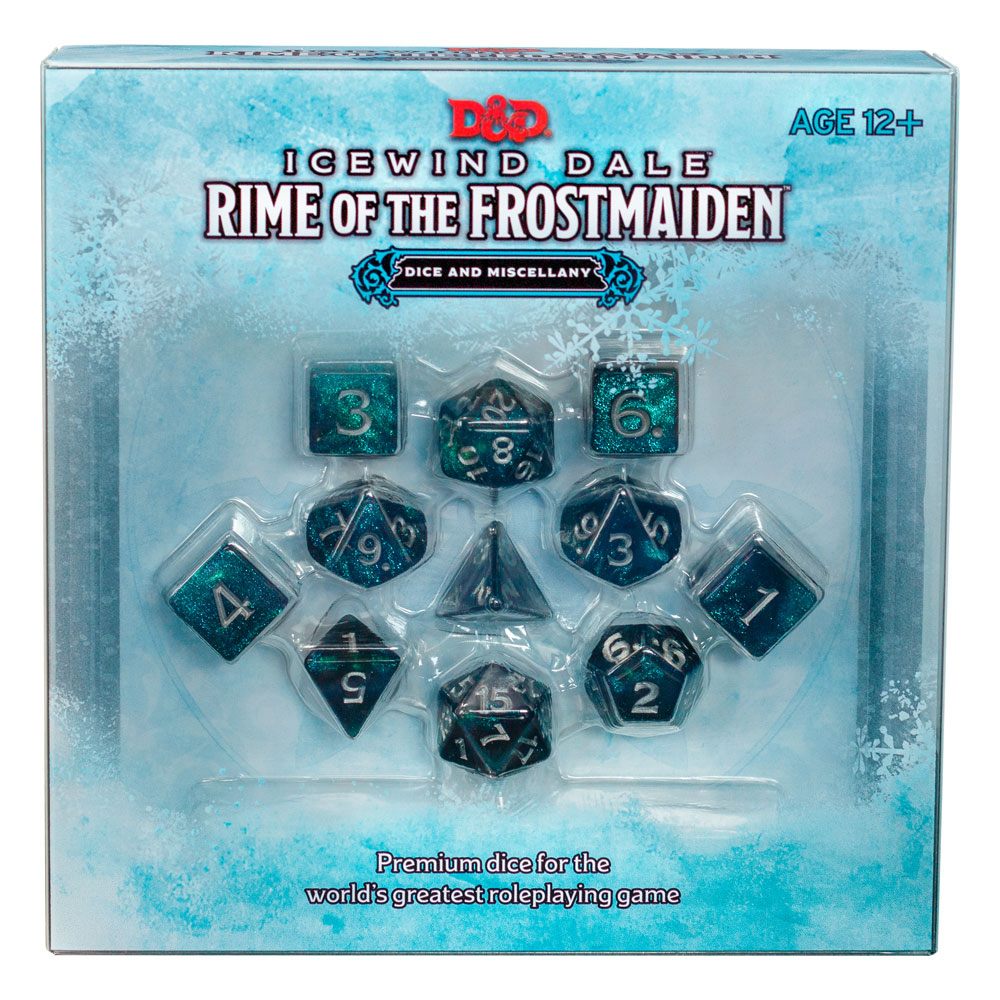 D&D RPG Dice Set - Icewind Dale: Rime of the Frostmaiden