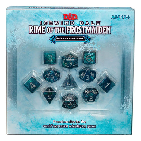 D&D RPG Dice Set - Icewind Dale: Rime of the Frostmaiden