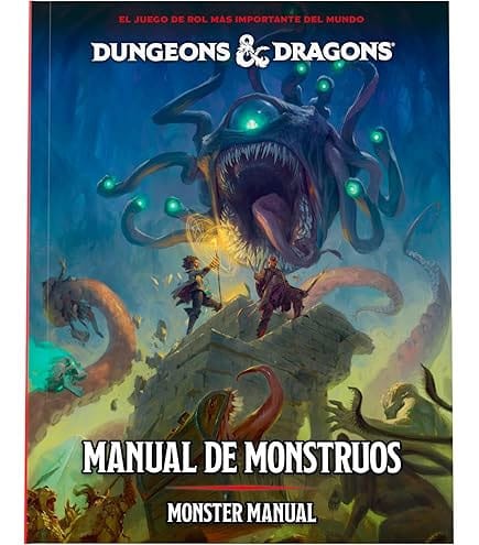 Dungeons & Dragons RPG Manual de Monstruos 2024 - Spanish Edition