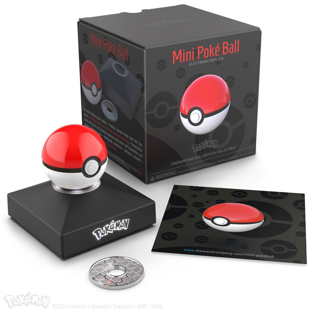 Pokémon Wand Company Mini Diecast Poké Ball Replica