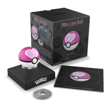 Pokémon Diecast Mini Love Ball Replica - For Fans & Trainers