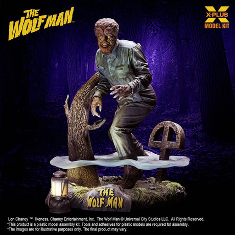Wolf Man 1/8 Plastic Model Kit - Lon Chaney Jr. 22cm