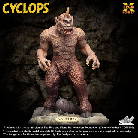 Cyclops Figure Plastic Model Kit 1/72 Renewal Package 23cm