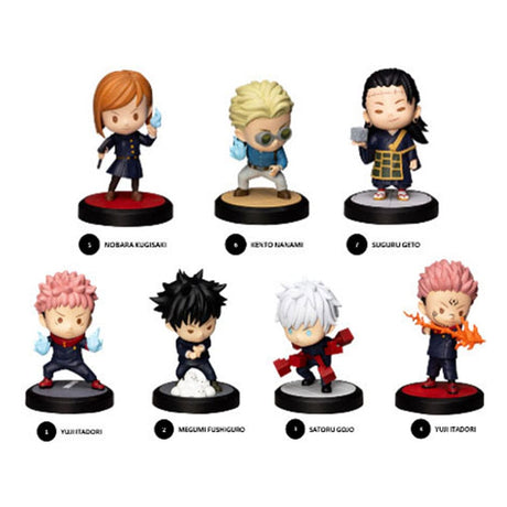 Jujutsu Kaisen Hero Box Cursed Series Display (6 Mini Figures, 8 cm)