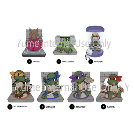 TMNT Hero Box Big Apple Mini Figures Set by YuMe Toys