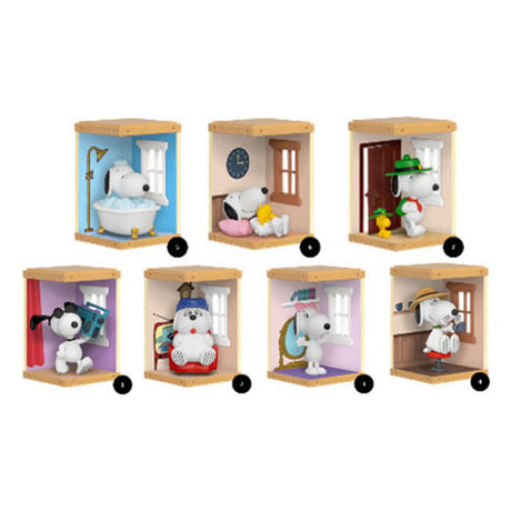 Peanuts Hero Box: Home Sweet Home Mini Figures (6 Display)
