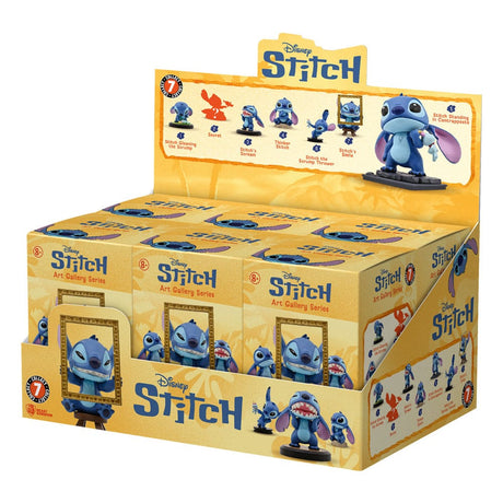 Lilo & Stitch Hero Art Gallery Mini Figures Display (6) - YuMe Toys
